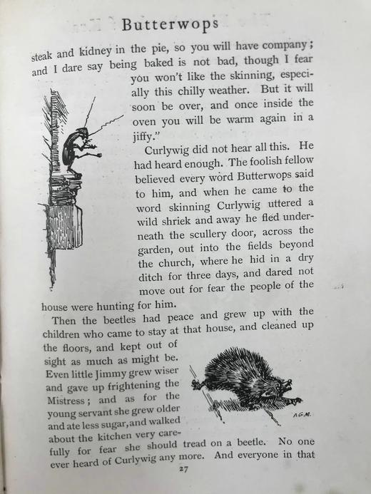 1897年 克拉布的第一本书：圣诞故事集 25幅插图 漆布精装32开 商品图14