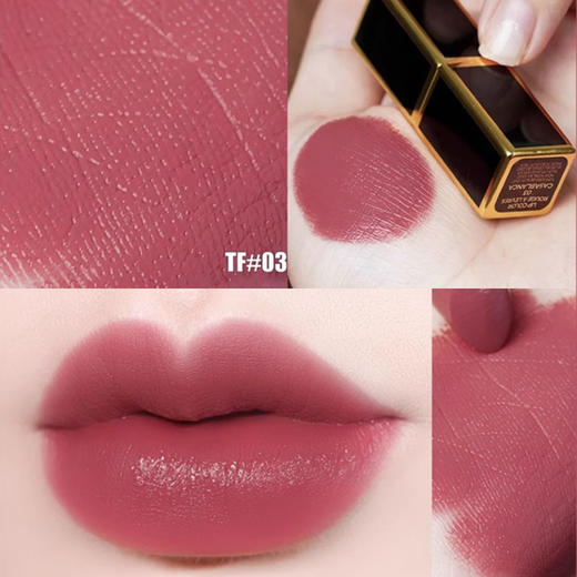TF黑管口红中小样#03/#16号显白哑光奶油滋润唇膏1g小样 商品图3