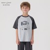 [凉感透气]马克珍妮男童山系撞色插肩短袖T恤上衣夏装新款240578 商品缩略图1
