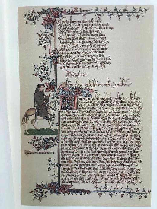 限量版！乔叟《坎特伯雷故事集》 配多幅彩色插图 豪华皮装16开 商品图4