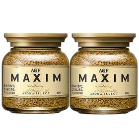 AGF MAXIM速溶咖啡金罐80g
