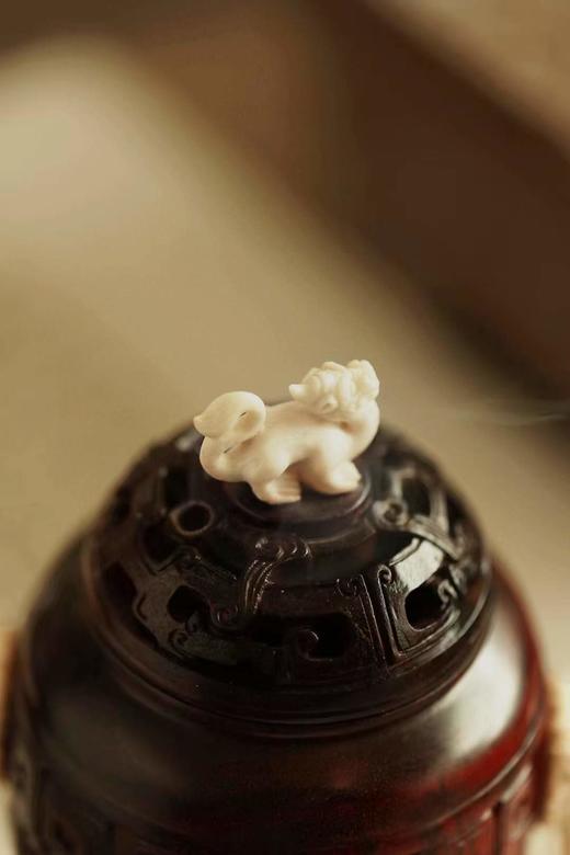 紫檀x鹿角 | 饕鬄纹香炉 商品图7