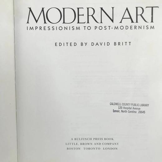 现代艺术：印象派至后印象派 414幅彩色插图 精装16开 商品图3