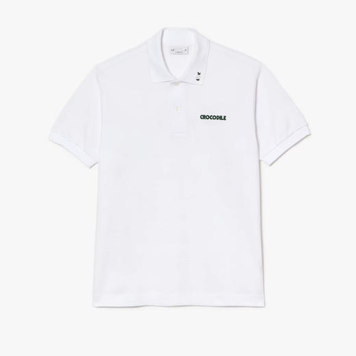 小鱼 2024春夏 男士衣领刺绣标 胸前字母 翻领短袖POLO衫 Z-11673 商品图6