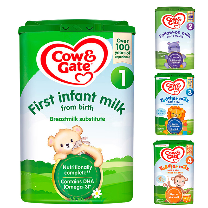 【保税】英国牛栏 1段2段3段4段 800克  英国原装进口婴幼儿配方奶粉