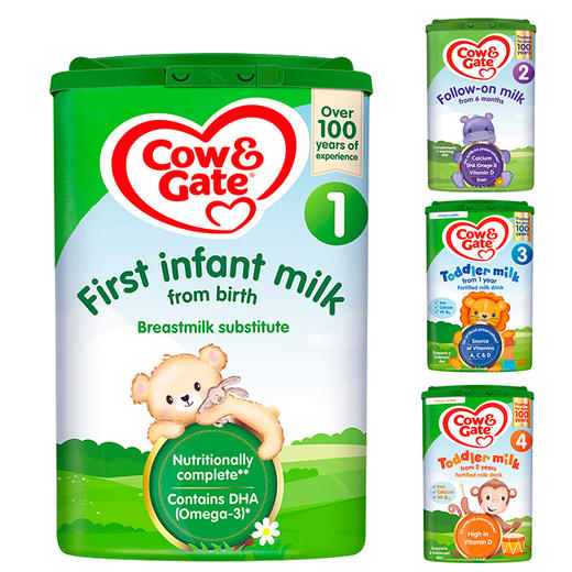 【保税】英国牛栏 1段2段3段4段 800克  英国原装进口婴幼儿配方奶粉 商品图0