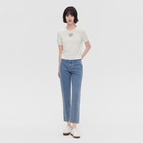 VGRASS维格娜丝24年夏季新款牛仔裤