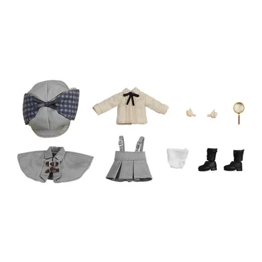 【GSC现货】粘土娃 洋服套装 侦探：Girl（灰/棕）手办模玩 商品图4