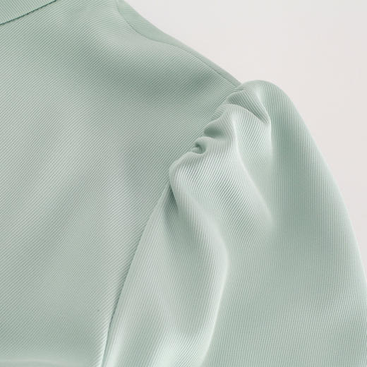 PF860斯尔丽2024新款改良旗袍裹裙版型腰间褶裥显瘦挡肚子时尚连衣裙 商品图5