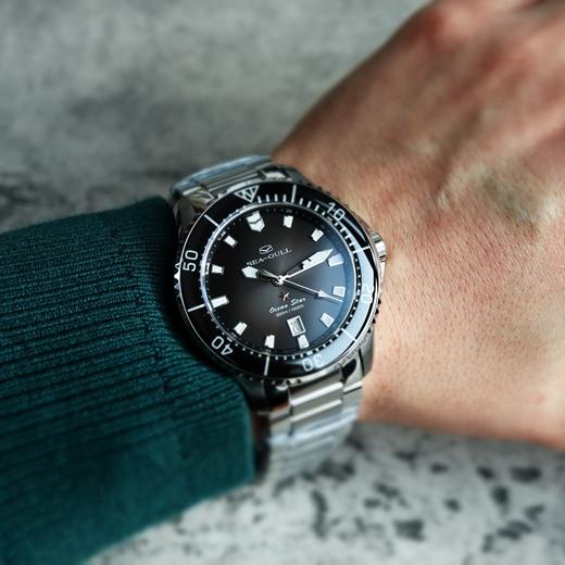 海鸥Seagull海洋之星Pro潜水自动机械手表男士夜光防水蓝宝石圈 商品图2