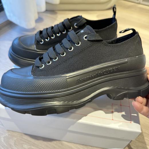 年后发！Alex**der McQ**en 亚历山大麦昆 Treat Slick PUT 系带帆布及踝复古鞋！男女同款 商品图3