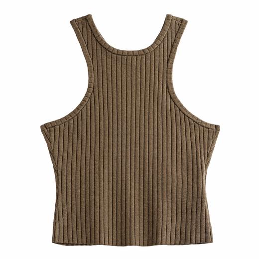 马登无袖工字背心短款美背吊带修身露腰上衣内搭打底外穿辣妹夏女 商品图8