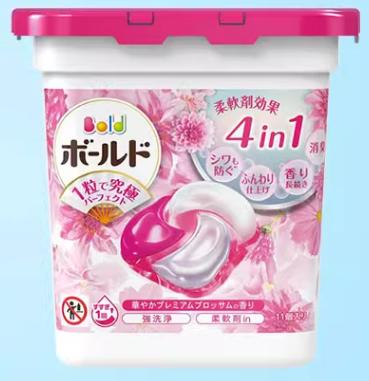 宝洁4D洗衣球11粒（玫瑰花香） 商品图0