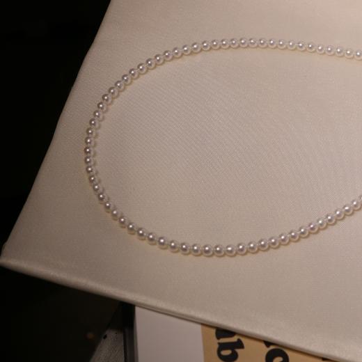 甄珠贝 520心动上新 转运珠9-10mm 搭配baby珠3-4mm，极强光，无暇，尖货品质，基本正圆，尾部纯银可调节链 商品图8