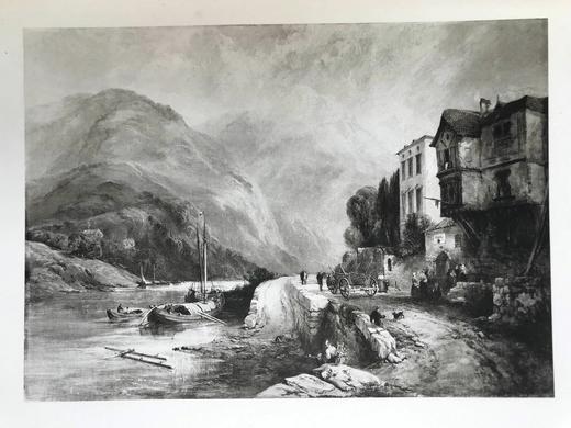 32.5*25.5cm！1898年 乔治·维卡特·科尔的生平与画作（全3卷合订本） 百余幅插图 漆布精装8开 商品图5