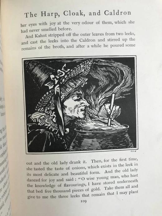 1897年 克拉布的第一本书：圣诞故事集 25幅插图 漆布精装32开 商品图11