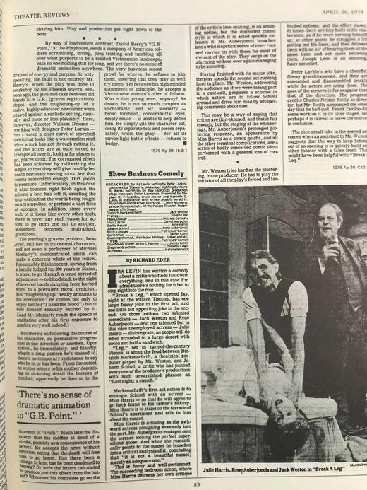 《纽约时报》剧场评论集 数百幅插图 精装大16开 商品图5