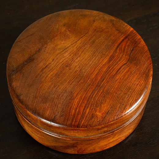 红木圆形盖盒 商品图2