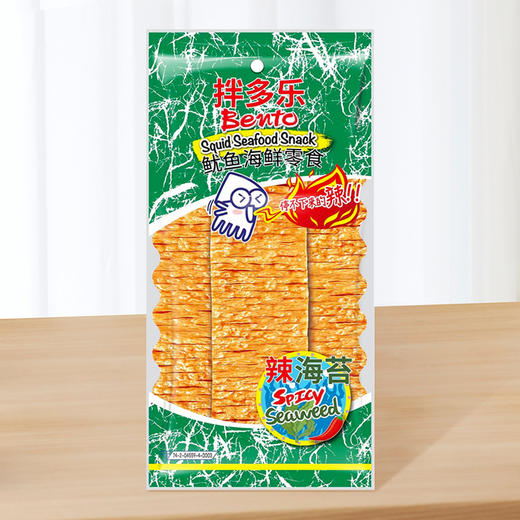 泰国进口 拌多乐甜辣/超辣味鱿鱼片20g/袋 商品图7