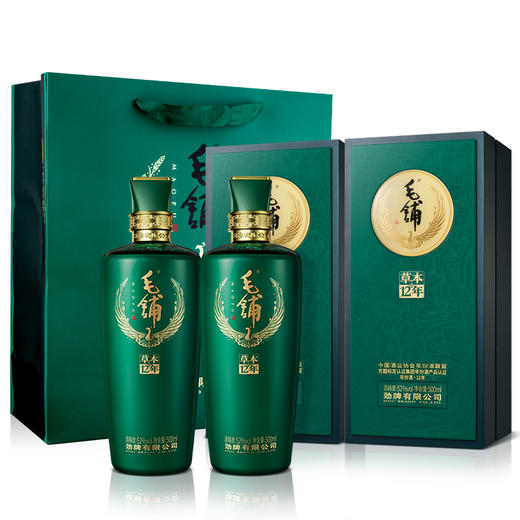 毛铺 草本真年份酒12年 52度 500ml 高度数酒 商品图1