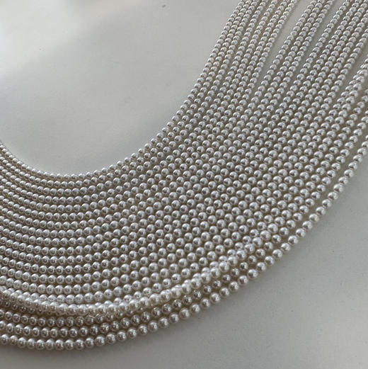 甄珠贝 520心动上新 转运珠9-10mm 搭配baby珠3-4mm，极强光，无暇，尖货品质，基本正圆，尾部纯银可调节链 商品图10