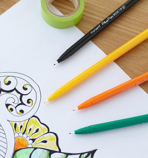 慕那美水性笔套装（12色）硬盒装04008Z25 商品图4