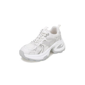 westory2024春季新款休闲厚底轻便舒适圆头百搭老爹鞋板S24CM74281