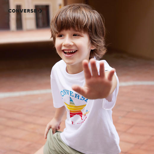CONVERSE 夏 大童小童 儿童童装T恤 CNVN-TE-G143 商品图2