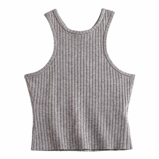 马登无袖工字背心短款美背吊带修身露腰上衣内搭打底外穿辣妹夏女 商品图6