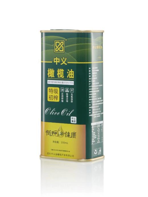 中义特级初榨食用橄榄油家庭便携装500ml 商品图3