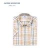 占姆士男士夏季凉感休闲短袖格纹衬衫 商品缩略图1