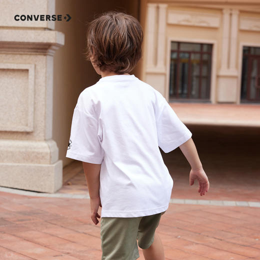 CONVERSE 夏 大童小童 儿童童装T恤 CNVN-TE-G143 商品图3