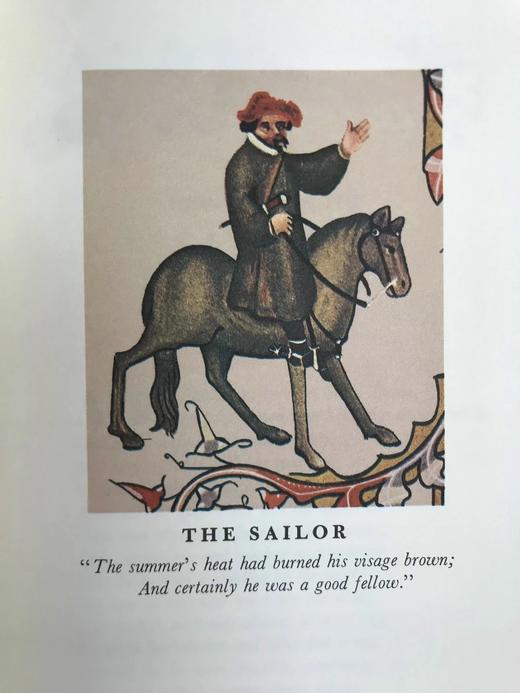 限量版！乔叟《坎特伯雷故事集》 配多幅彩色插图 豪华皮装16开 商品图10