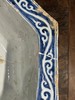 刷蓝地拔白刻花八方大盆，顺丰包邮 商品缩略图8