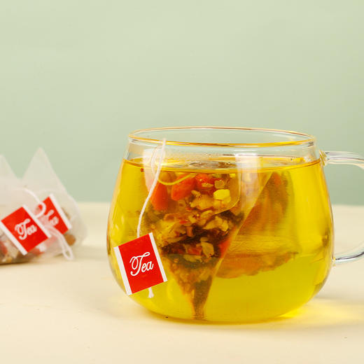 【健康好喝！茯苓酸枣仁百合茶】茶味幽香料足更耐泡，茶色清亮口感醇厚口味悠长，花茶茶 茯苓酸枣仁茶夏日中式好物健康 商品图1