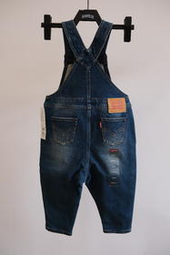 LEVIS李维斯童衣男婴童针织牛仔背带裤秋冬款83681DO963W0380