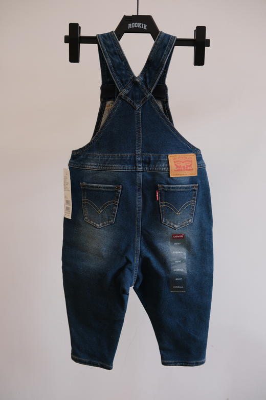 LEVIS李维斯童衣男婴童针织牛仔背带裤秋冬款83681DO963W0380 商品图0