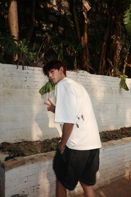 W422812241新潮印花短袖T恤 商品图6