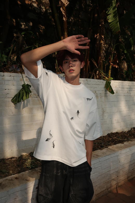 W422812241新潮印花短袖T恤 商品图0