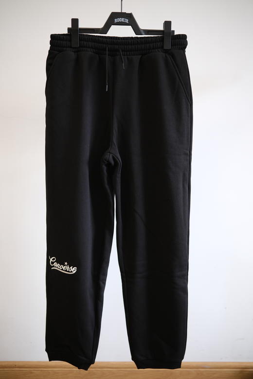 Converse匡威童衣大童针织长裤秋冬款正黑色男女童CV2342031GS-002023 商品图0