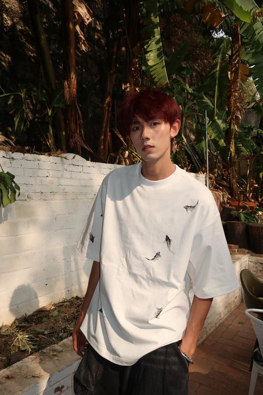 W422812241新潮印花短袖T恤 商品图3