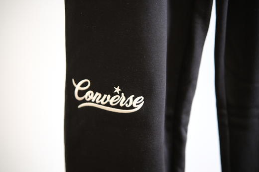 Converse匡威童衣大童针织长裤秋冬款正黑色男女童CV2342031GS-002023 商品图2