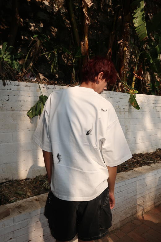 W422812241新潮印花短袖T恤 商品图8