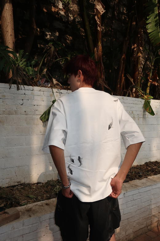 W422812241新潮印花短袖T恤 商品图5