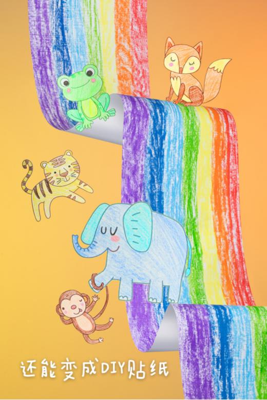 🌈【YPLUS不脏墙3米可贴画纸】✍🏼艾莎公主大画纸（正品授权联名）🌸用多少撕多少，可反复粘贴，不留胶，不伤墙面🌟  商品图2