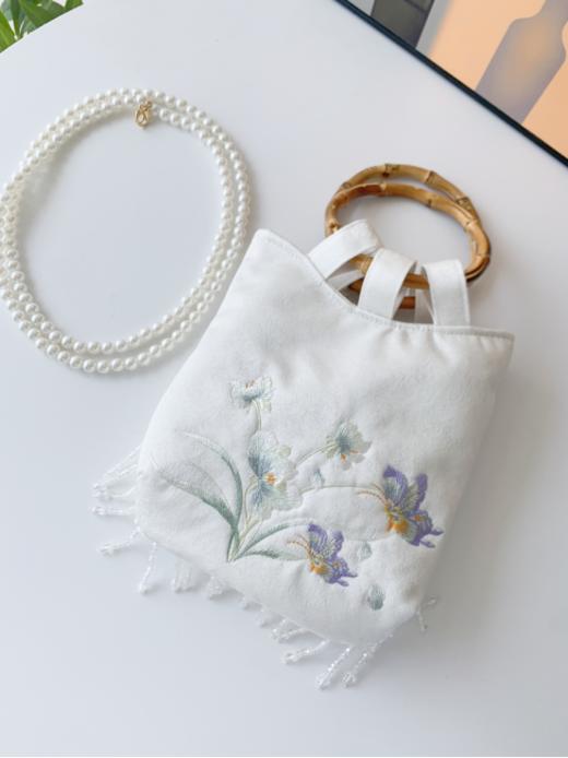 ♦️【MONZECI KOIMS新中式包包系列】💖1.古韵新风，定制醋酸面料+竹纹，尽显东方雅致🍂  商品图3