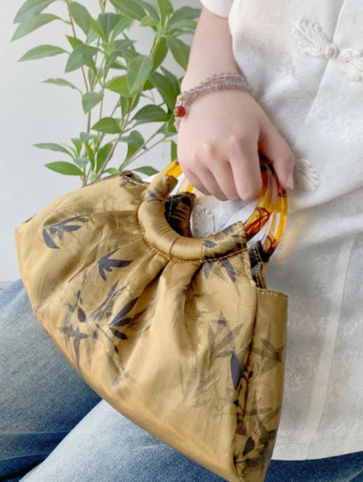 ♦️【MONZECI KOIMS新中式包包系列】💖1.古韵新风，定制醋酸面料+竹纹，尽显东方雅致🍂  商品图1