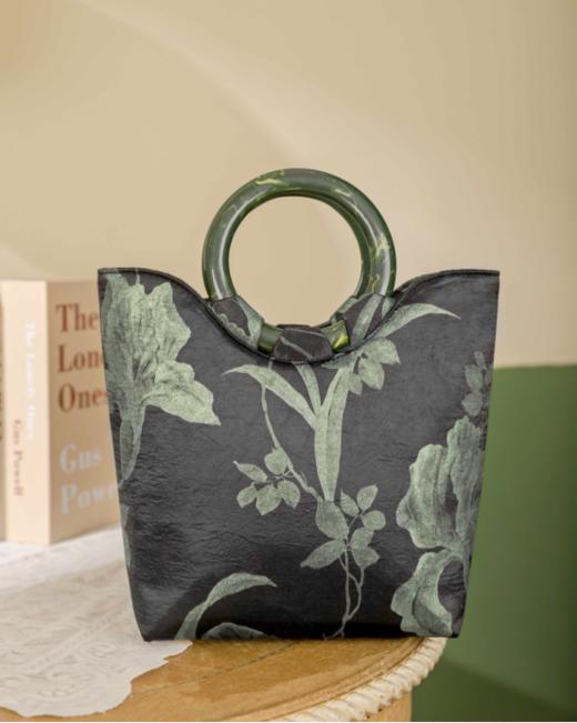 ♦️【MONZECI KOIMS新中式包包系列】💖1.古韵新风，定制醋酸面料+竹纹，尽显东方雅致🍂  商品图2