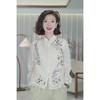 西子/【墨梅】新中式国风水墨梅花马甲无袖背心外套/MJLL254 商品缩略图0