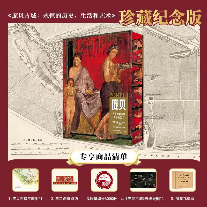 【纪念珍藏版】庞贝古城 : 永恒的历史、生活和艺术